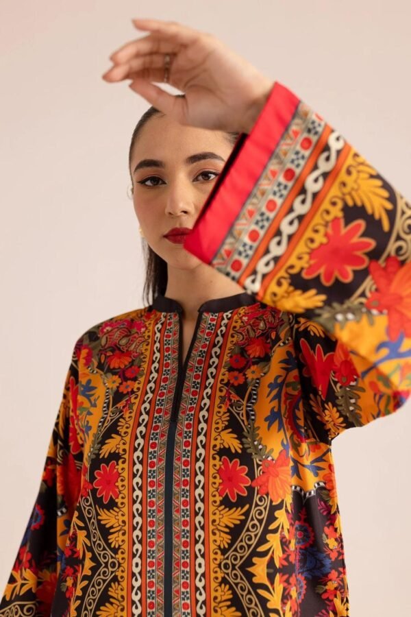 Stylish Colorfull Printed Shirt and Trouser Set - 2 Pcs